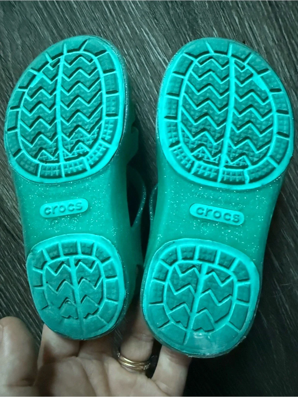 CROCS Kids Little Mermaid sandals- C8